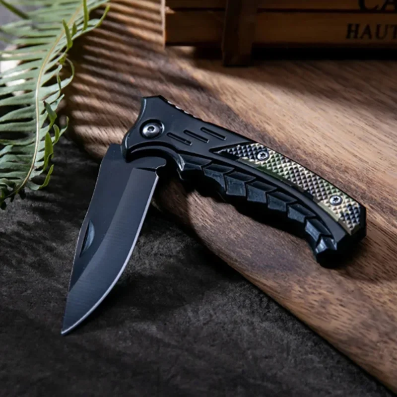 Folding Knife Stainless Steel Folding Knife Fillet Knife Fishing Boat Fishing Accessories Easy To Carry Camping Meat Cutting PP Handle