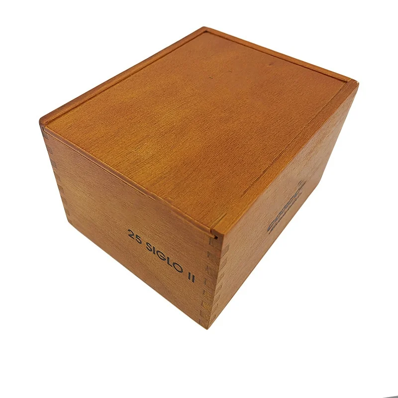 Premium Wooden Box for Cigar Cigarette, Tobacco Case, Humidor Container, Custom Logo and Color, 25 SIGLO II