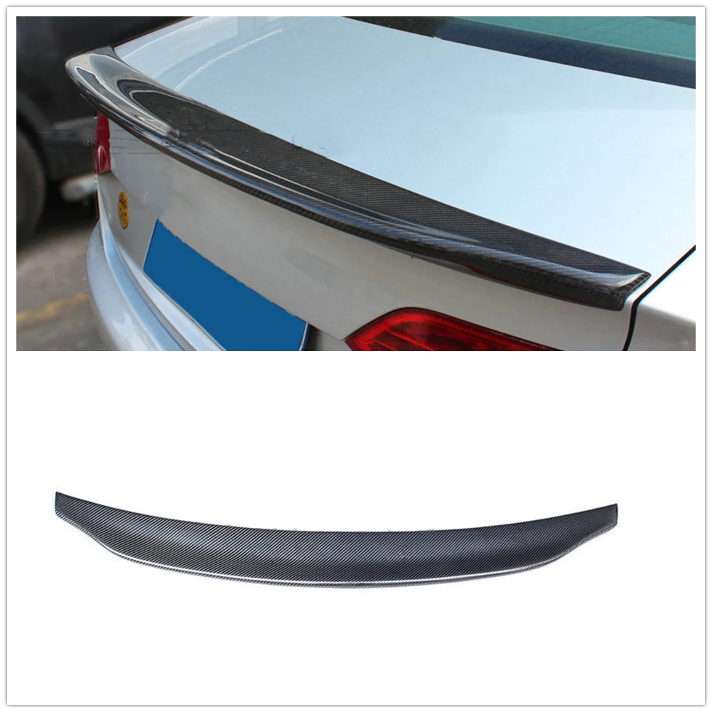 Trunk Lid Rear Spoiler Wing For Audi A4 B8 2009 2012 Caractere Style