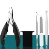 Nail Clipper Set for Paronychia Ingrown Toenail Podiatry Correction Nippers Pedicure Tool Manicure Knife Dead Skin Scissors 6