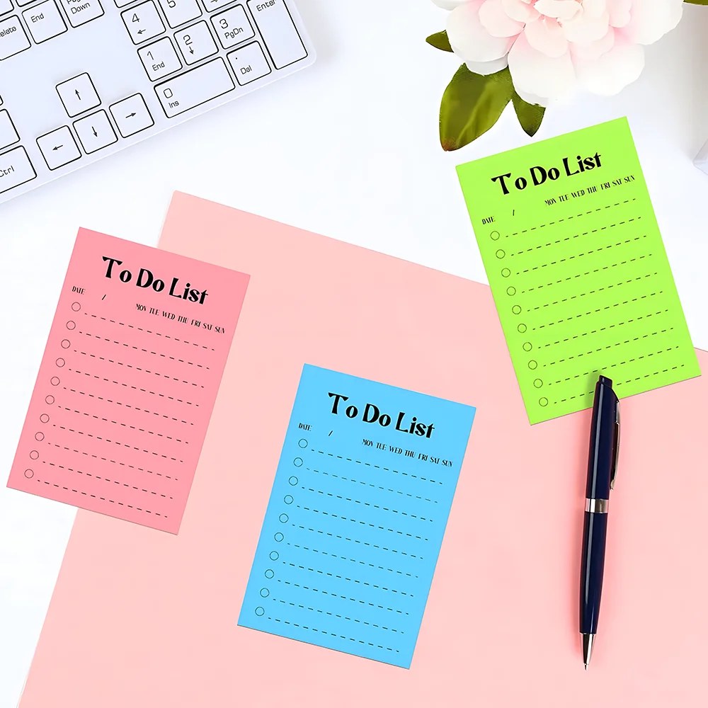Japanese Sticky Notes To Do List Planner Post Memo Pad Check Notepad Daily Schedule Journal Work Plan Stationery Agenda Notebook