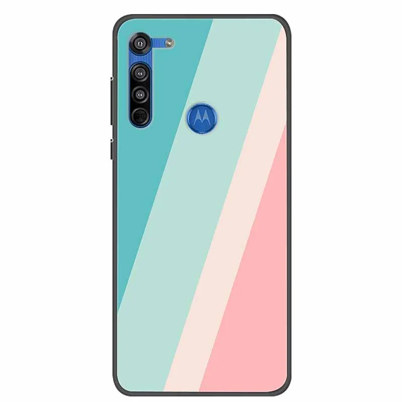 Elegant Marble Soft TPU Silicone Phone Cover - Artistic Cat Design Bumper Case for Moto G Pro and Stylus