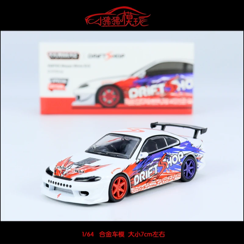 MORTAL 1/64 日産 シルビア S14 GT-SPEC V2 赤 MORTAL 1/64 日產