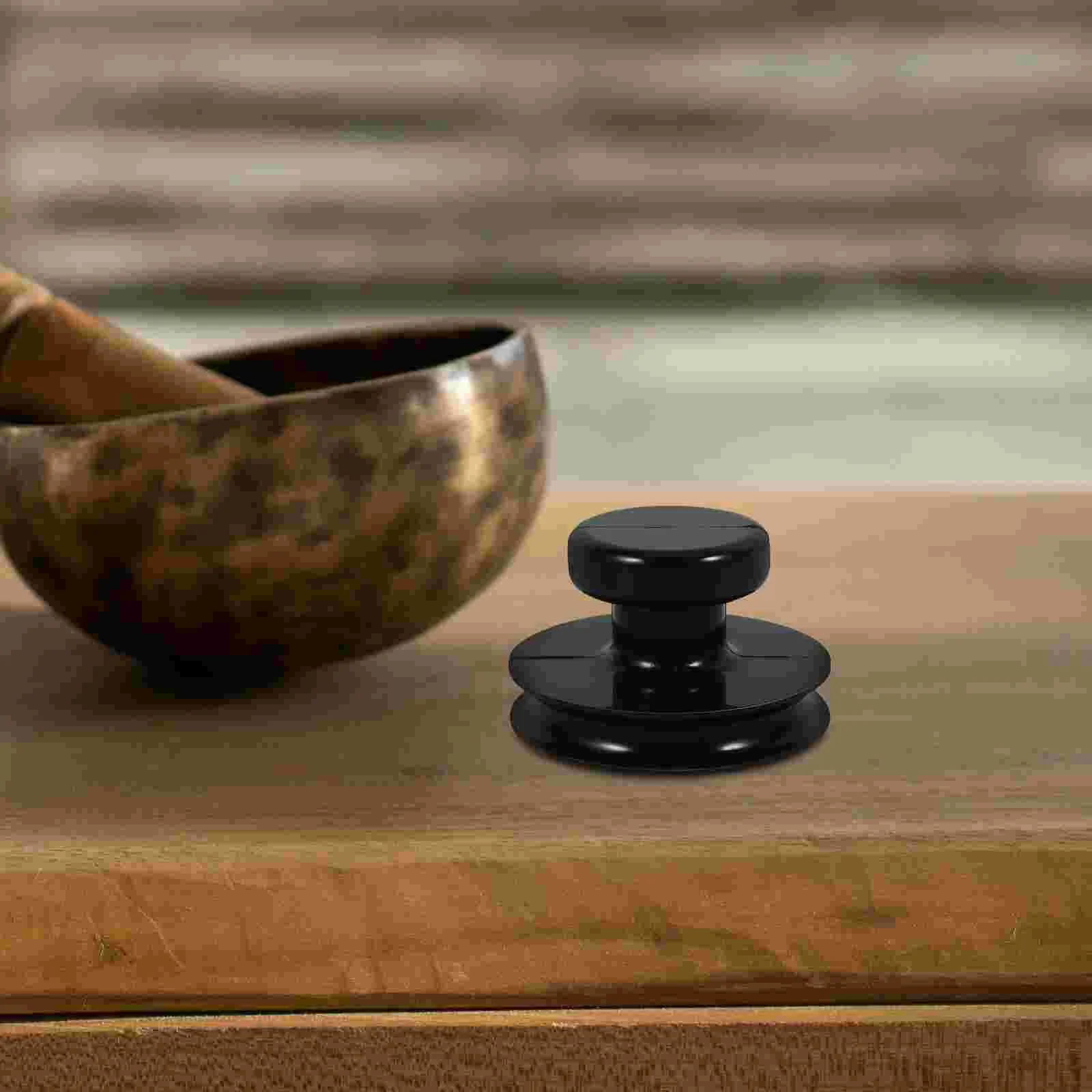 Handle for Singing Bowl Suction Cups Supply Kitchen Cabinet Handles Black Lifting