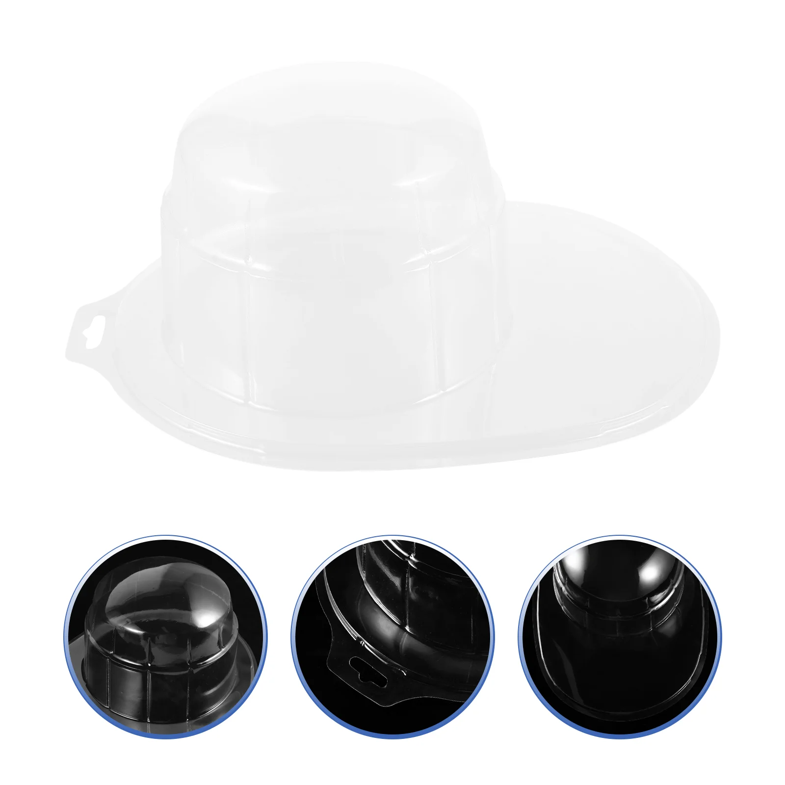 2 Pcs Hat Display Stand Hard Insert Replacement Baseball Cap Form Shaper Hats Pp Travel