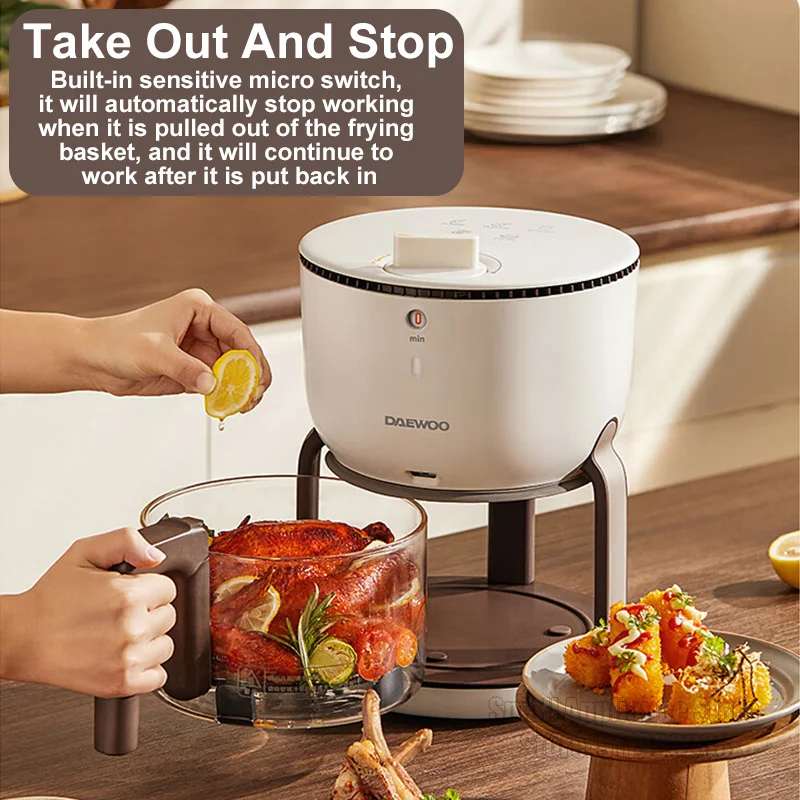 2L Glass Air Fryer 5