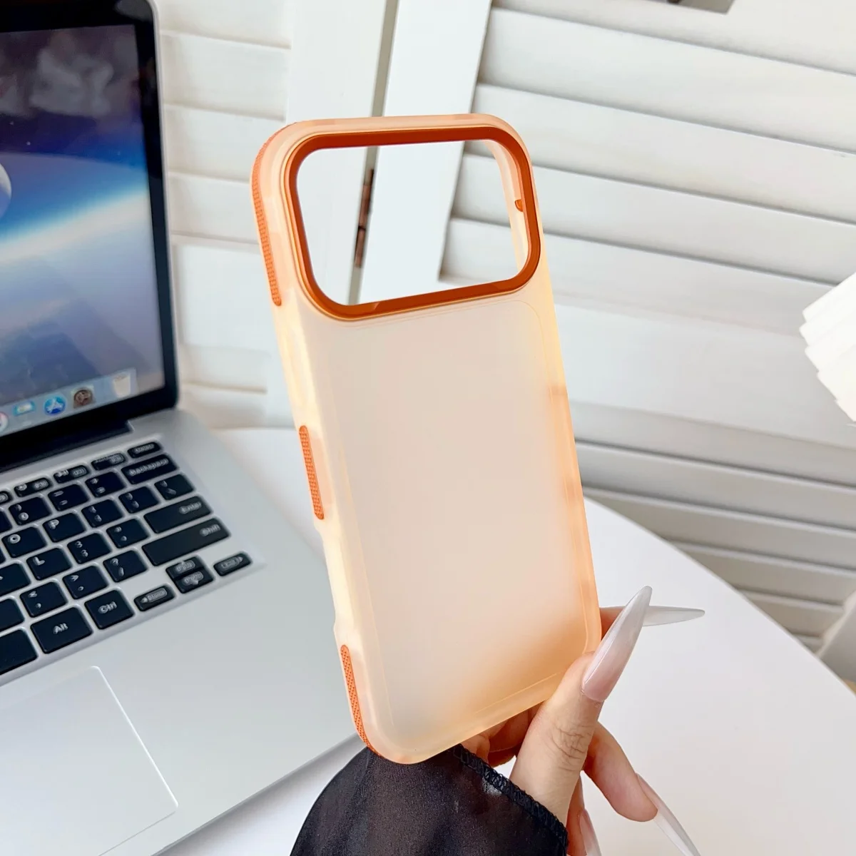 Ultra Thin Frosted Clear Soft TPU Shockproof Matte Translucent Phone Case