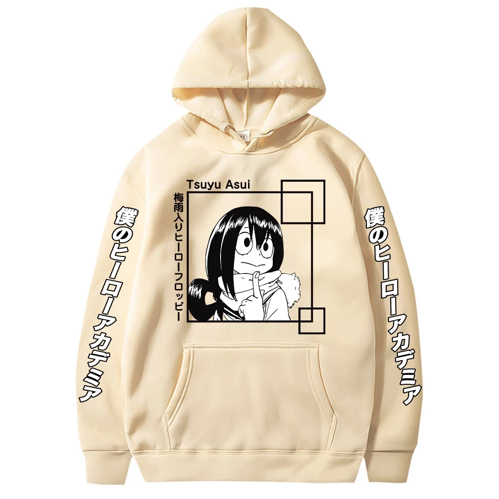 My Hero Academia Tsuyu Asui Froppy Hoodies Sweatshirt Unisex Clothes Men  Women Moleton - AliExpress