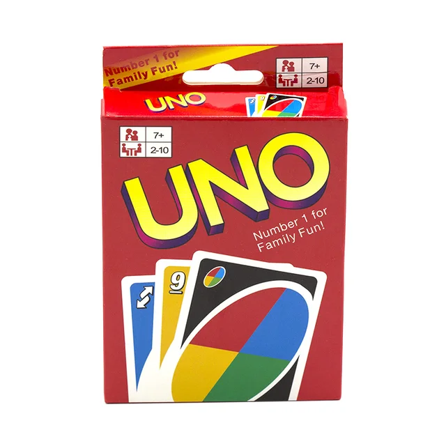 UNO FLIP! Games Family Funny Entertainment Board Game Fun Playing Cards Kids Toys Gift Box Uno Card Game Children Birthday Gifts UNO