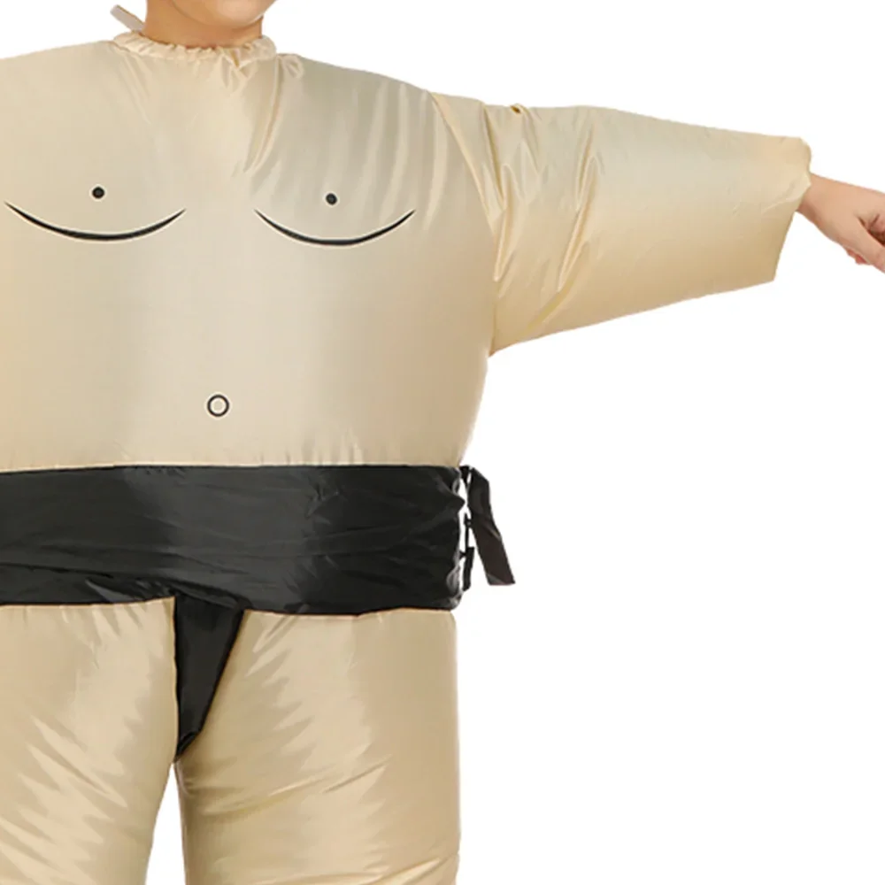 Anime Sumo Wrestler Costume Men Children Inflatable Suit Blow Up Outfit Cosplay Christmas Kid Adult Dress