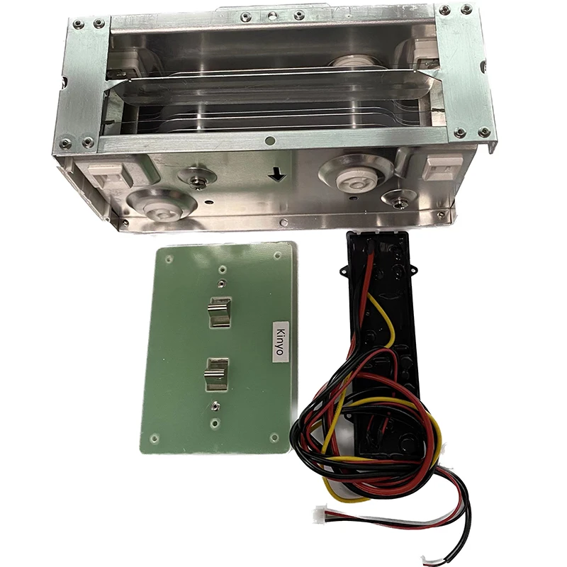 Kinyo ESP 셀 플레이트 12VDC 입력 전압 4000/8000V 출력 클리너가 있는 정전기 집진기 필터 이온화 KY2S088