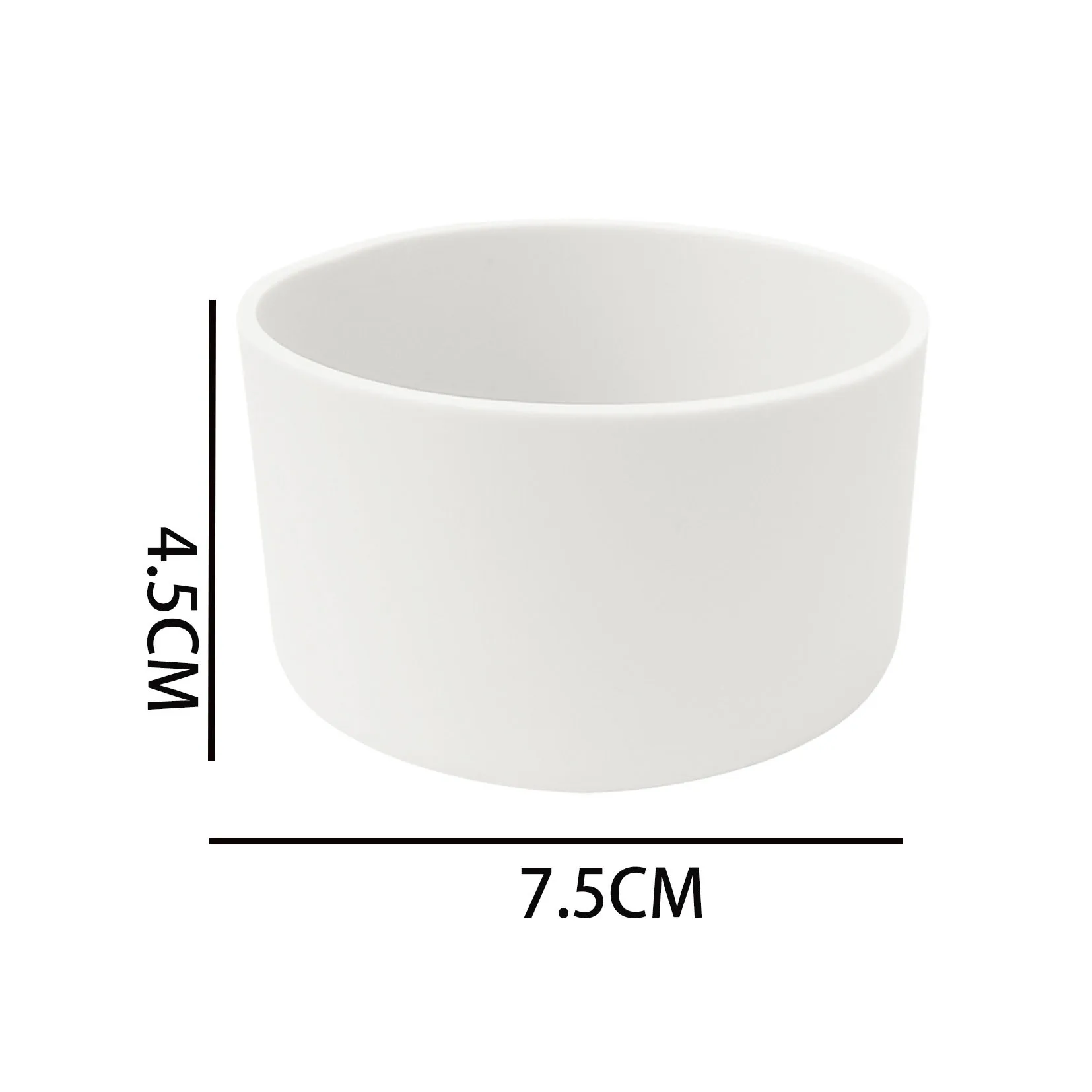 7.5/9cm Silicone Cup Base Protective Cover Rubber Bottom Pad 32-40oz Universal Flask Base Insulation Case