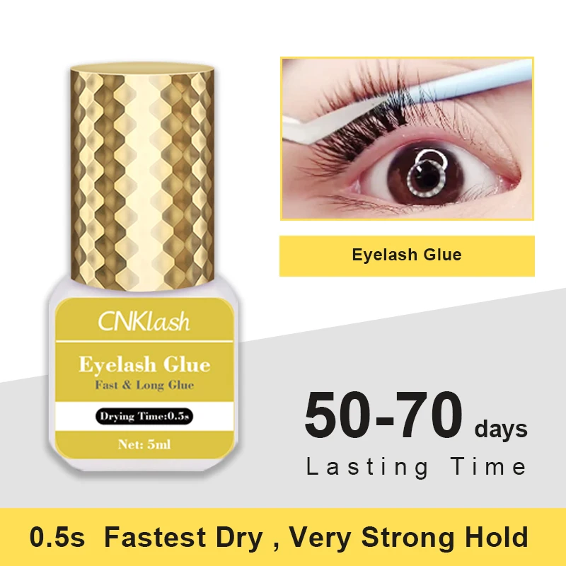 Cnk 0.5s Fast Drying Eyelash Extension Glue For Eyelashes Lash Glue