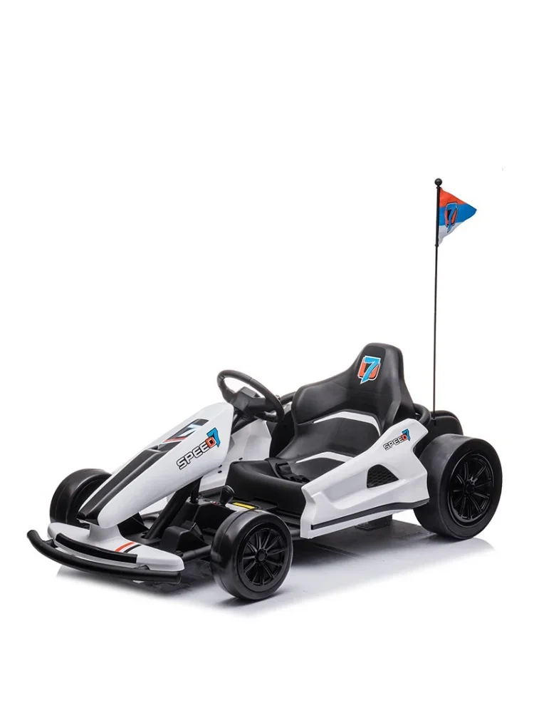 Kart Children's Drifting Car Adult Children Internet Celebrity Electric Kart Baby Car Rechargeable Stroller Gift