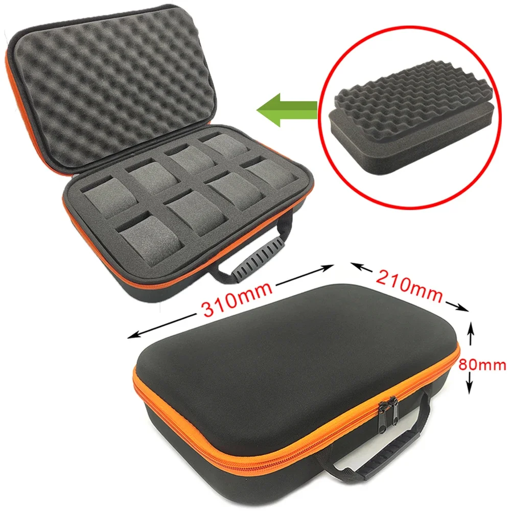 Colorful Shockproof EVA Watch Storage Case - Portable Protective Organizer Bag