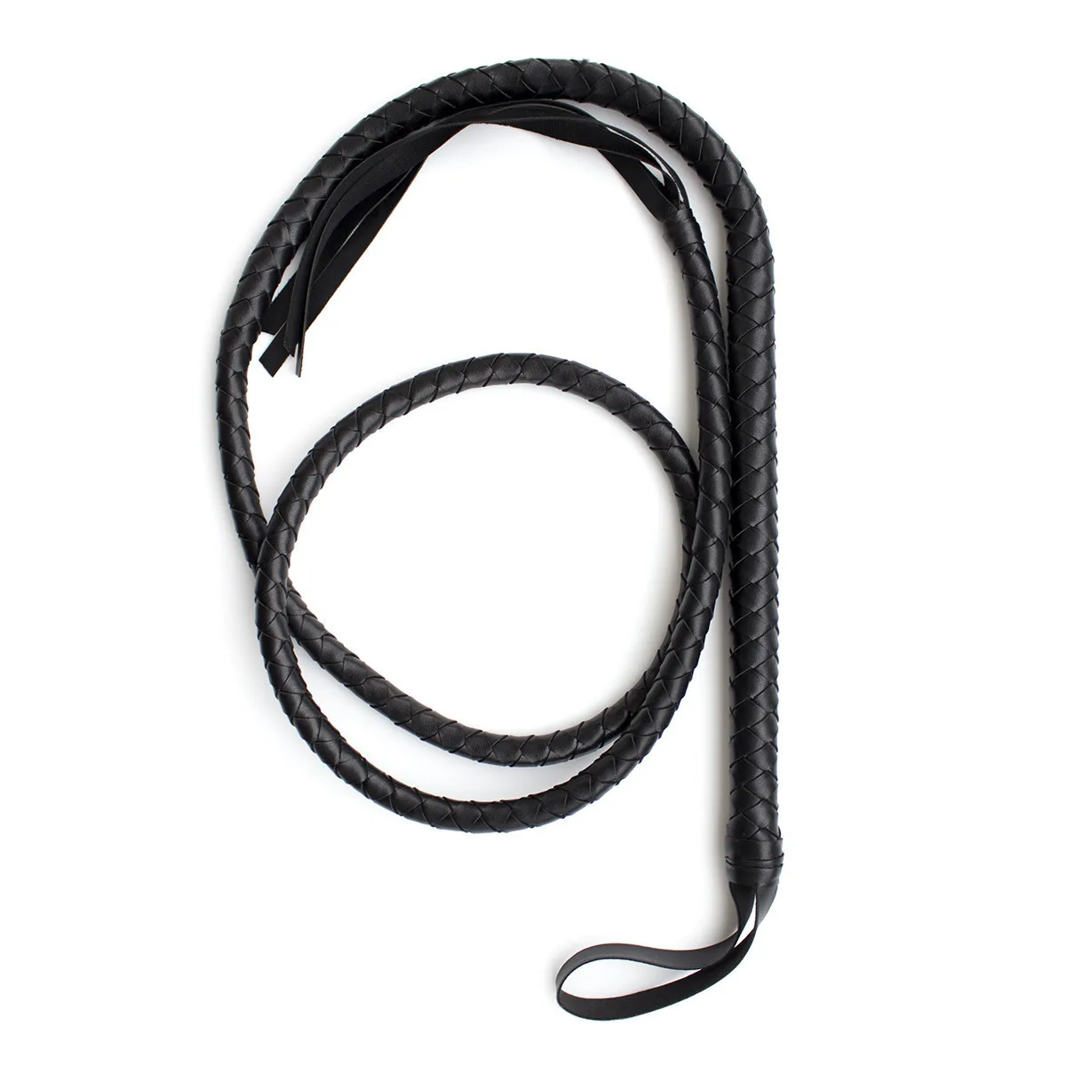 

New black bullwhip 190cm
