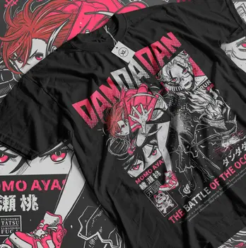 Camiseta Dandadan Okarun Okarun Momo Ayase Anime japonés lindo regalo camisa 1