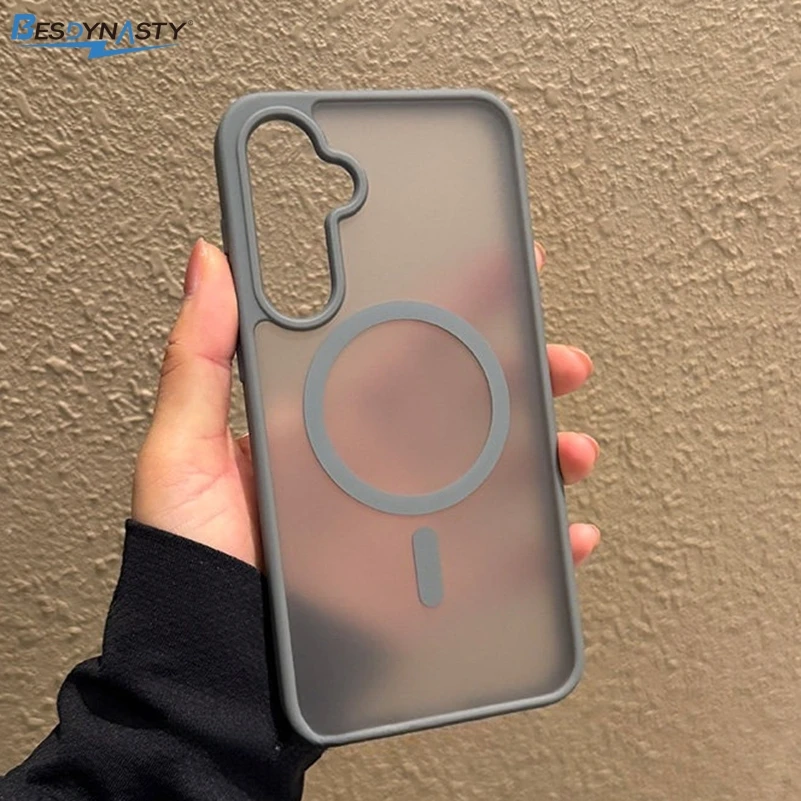 Premium Matte Translucent Magnetic Phone Case - Business Edition