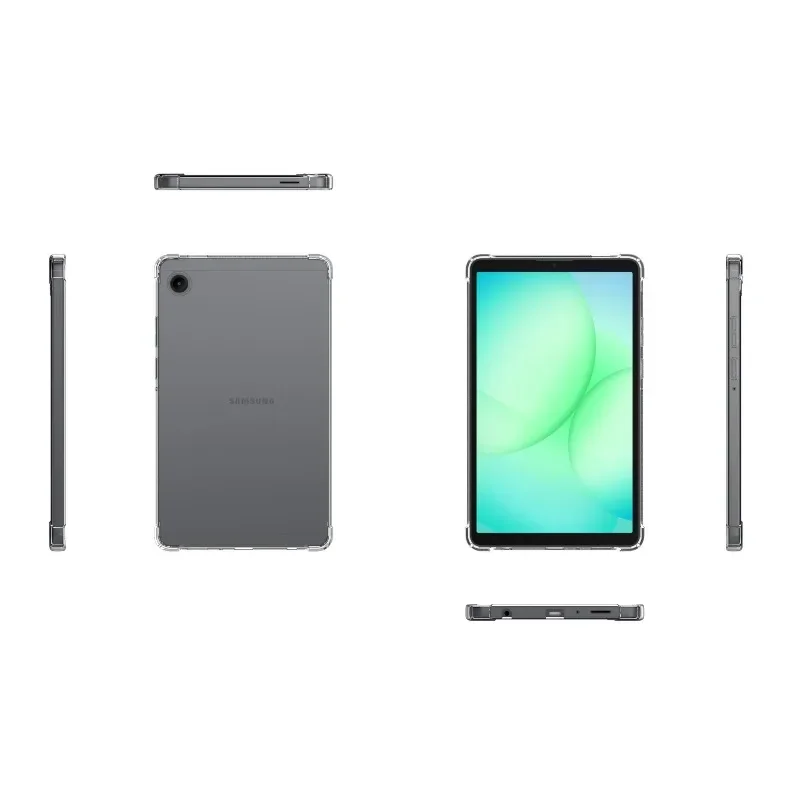 Enhanced Protective Clear TPU Case with Airbag Technology for Samsung Galaxy Tab A11 & A11+