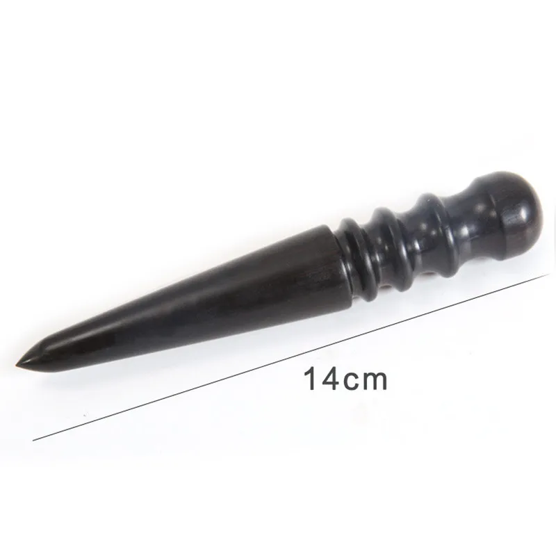 1Set Leathercraft Tool Wood Edge Slicker Hand Craft Tools 3 Type for Choose Leather Polished Grinding Set