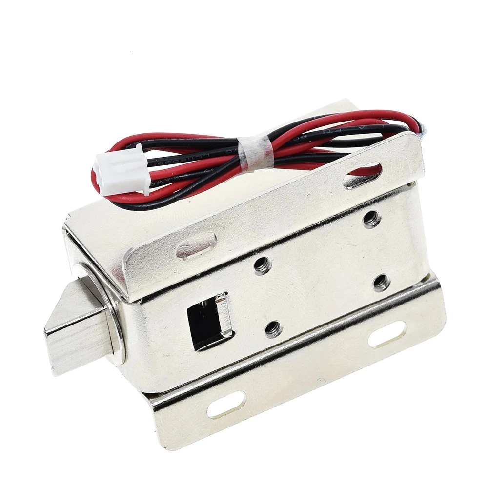 Compact Electromagnetic Lock for Storage Cabinets and Drawers