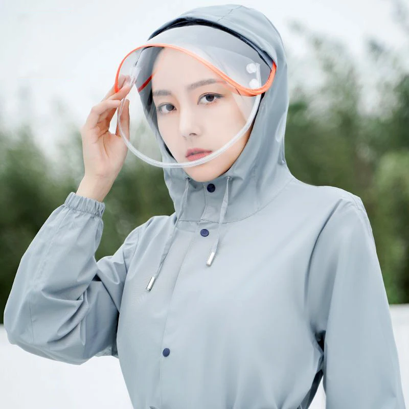 새로운 비옷, 여성 남성 불 침투성 두꺼운 방수 비옷, 관광 야외 하이킹 레인 판초 비옷, 후드 비옷| | - AliExpress