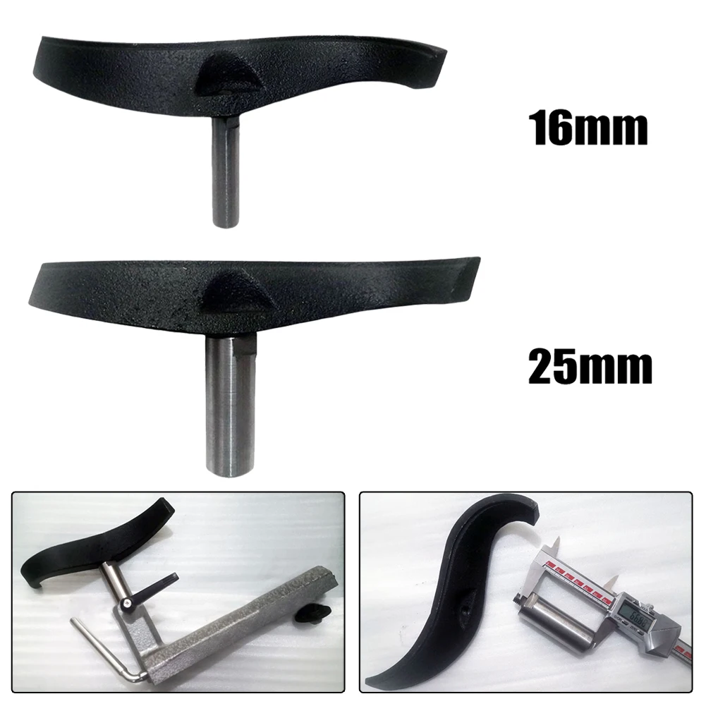 

Curved Lathe Tool Rest Wood Lathe Woodworking Special-shaped Lathe Curved Turning For16/25mm Tool Rest Base Woodturning Tool