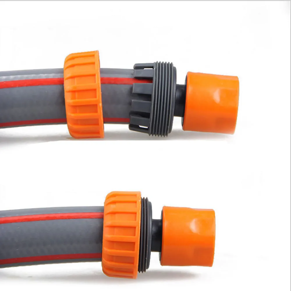 Pack De 2 Conectores Rápidos De Latón 3/4" Para Manguera De Jardín, Hembra Y Macho, Acople De Agua