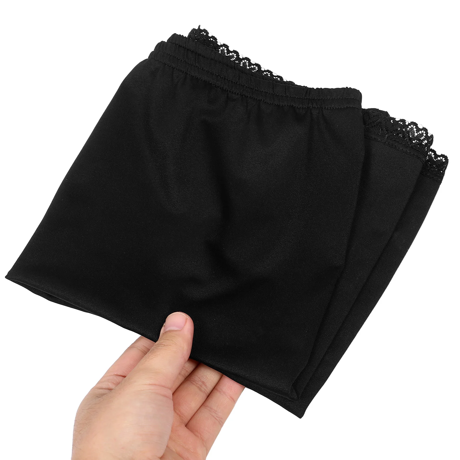 Lace Lining Skirt Formal Dresses Women Short Slip Half Slips Skirts Milk Silk Women's