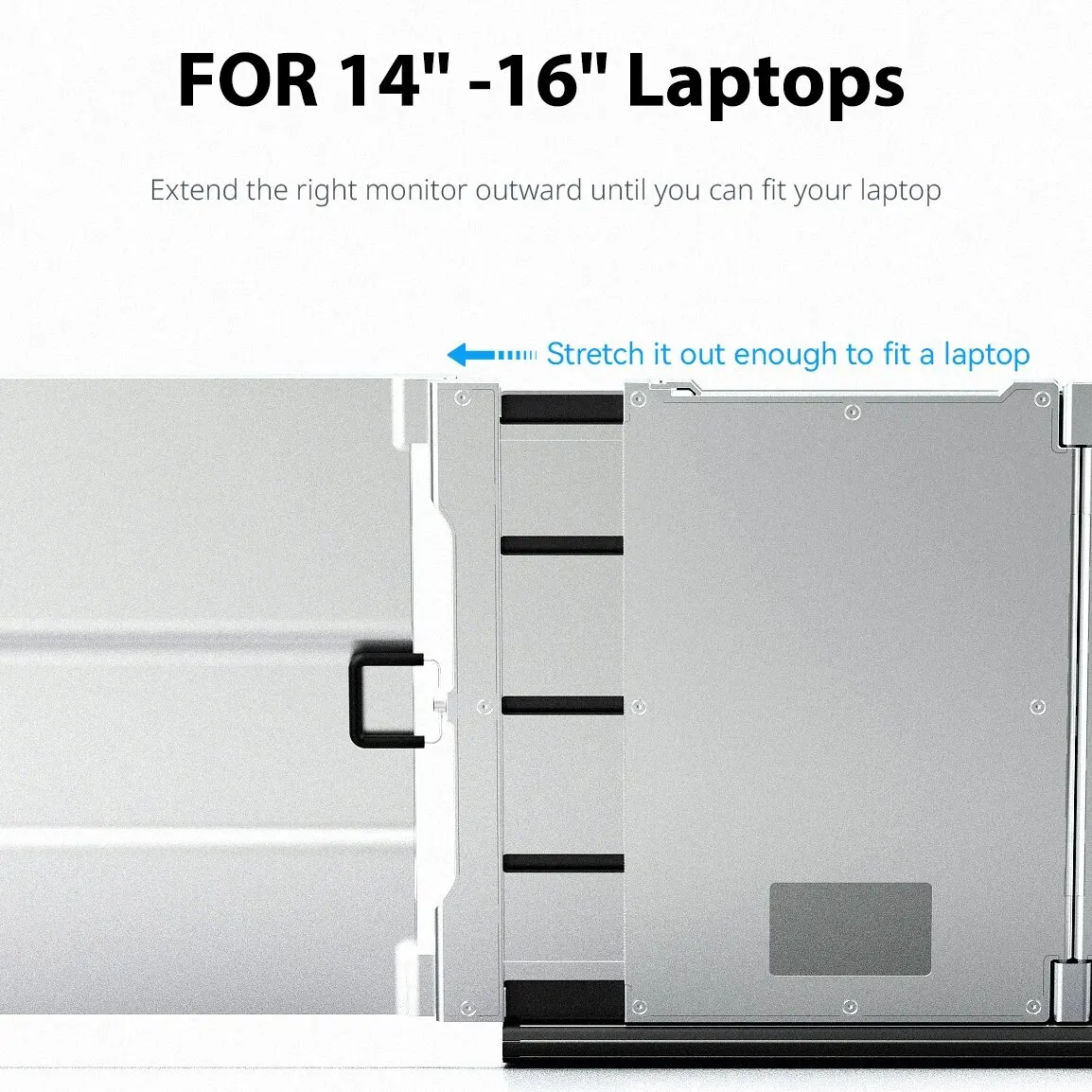 XIANWEI ޴   ũ 400 Ʈ, USB-C IPS ̽   ÷, 14-16 ġ Ʈ , 14 ġ, 1200P
