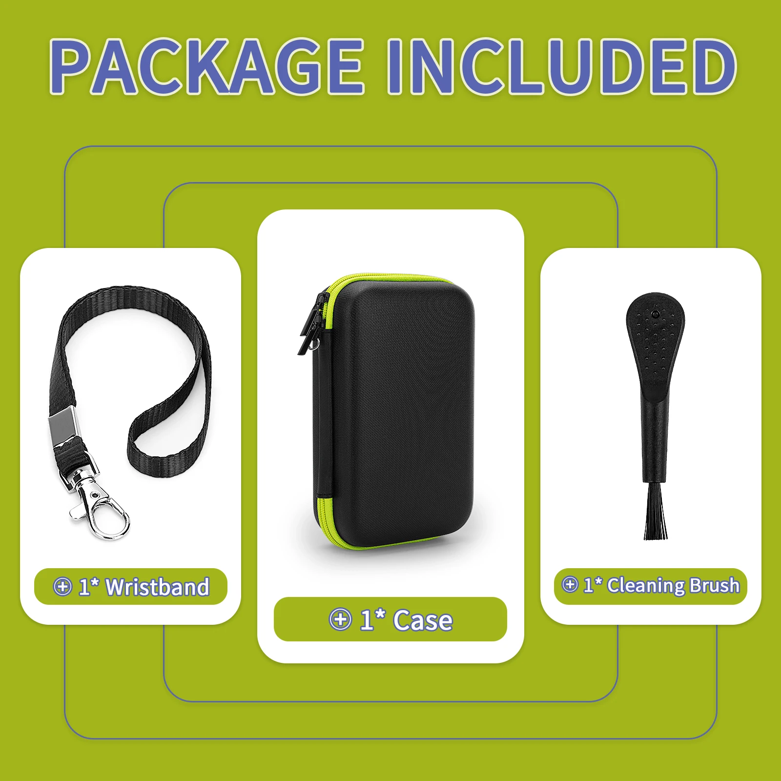 Hard Case For Philips Norelco OneBlade QP2520 QP2530 QP2620 QP2630, Travel Organizer Carrying Bag For Philips Norelco One Blade - 44 - View #11