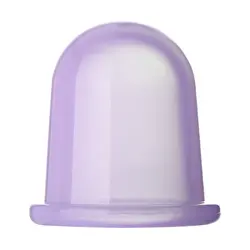 Silicone Suction Cup Set for Full Body and Face Massage Therapy (Purple)