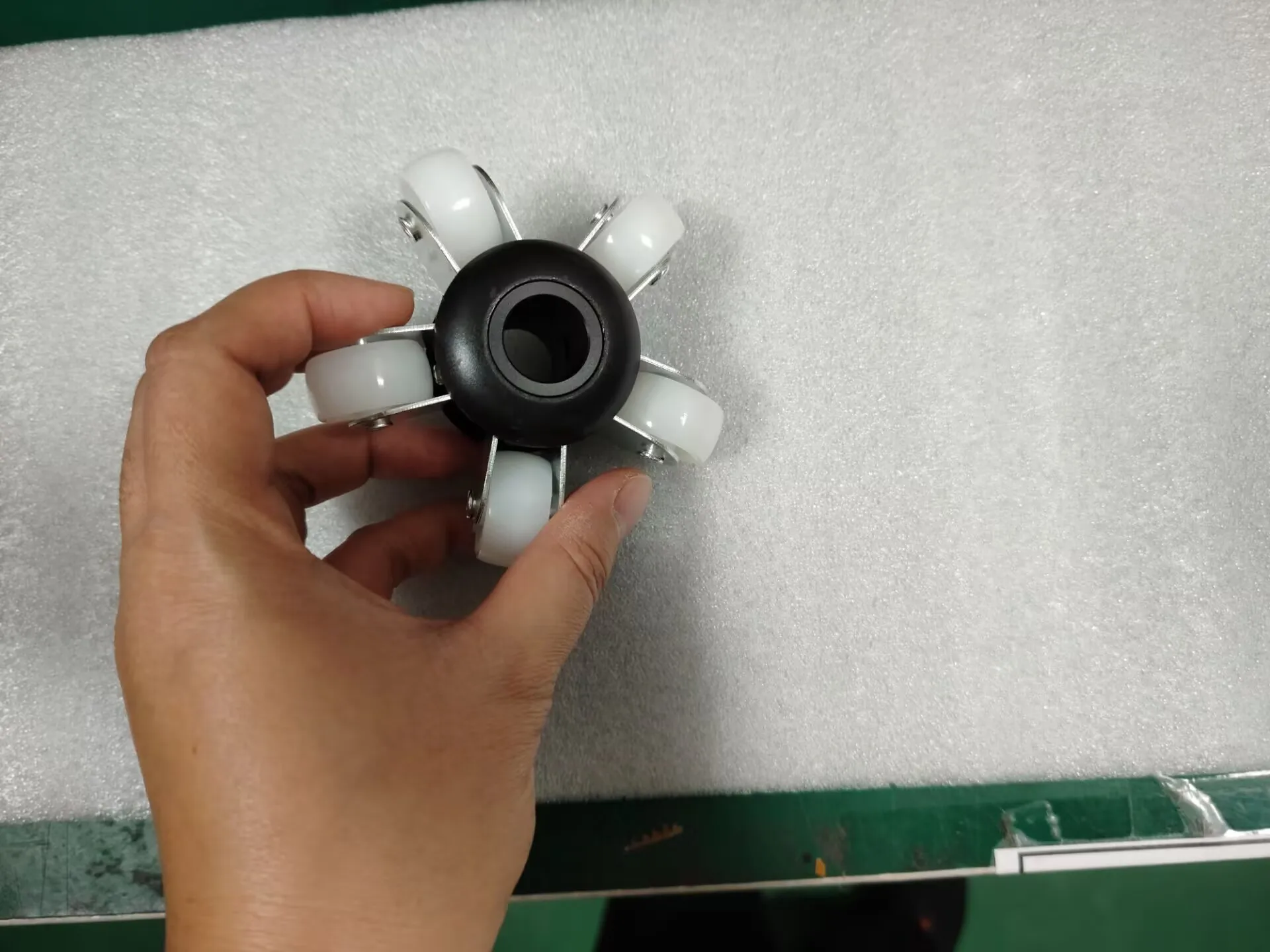 Endoscope Camera 17MM The Wheel Guide of the Pipe Inspection Camera and Drain Sewer Industrial Endoscope camera Head Skid Protector Only wheels