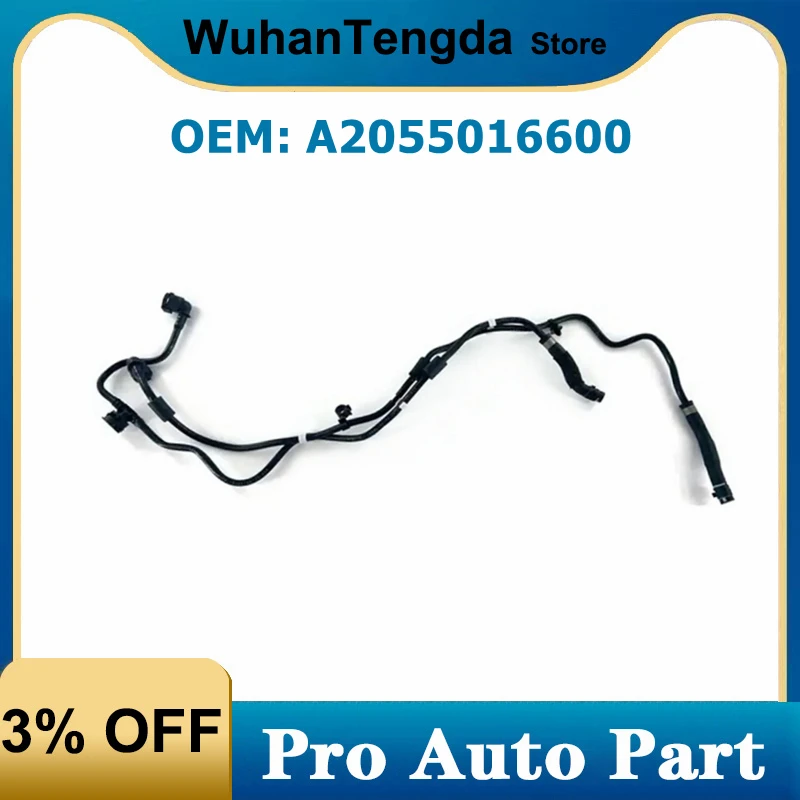 A2055016600 Tubo Di Linea Del Radiatore Di Sfiato Per Mercedes Benz Cla 180 Cla 200 Cla 220 2055016600