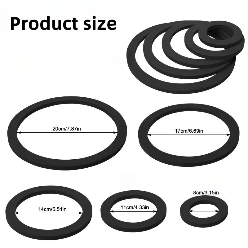 5PCS Aquarium Floating Plant Rings Fish Feeding Rings Floating Grass Blocking for Fish Tank Aquarium Pond Accessories