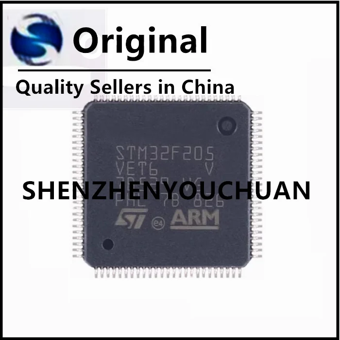 

STM32F205VET6 32F205VET6 LQFP-100(14x14) Microcontroller Units (MCUs/MPUs/SOCs) ROHS IC Chipset New Original