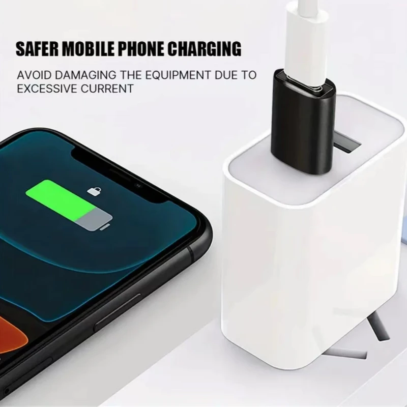 USB-C - USB 3.0 어댑터, 고속 데이터 전송, Smartp용 컴팩트 USB Type C 커넥터