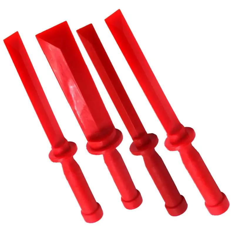 

Door Panel Removal Tool 4pcs Balance Block Nylon Blade Auto Tools Steel Ring Pry Tool Set For Car Door Panel Dashboard And