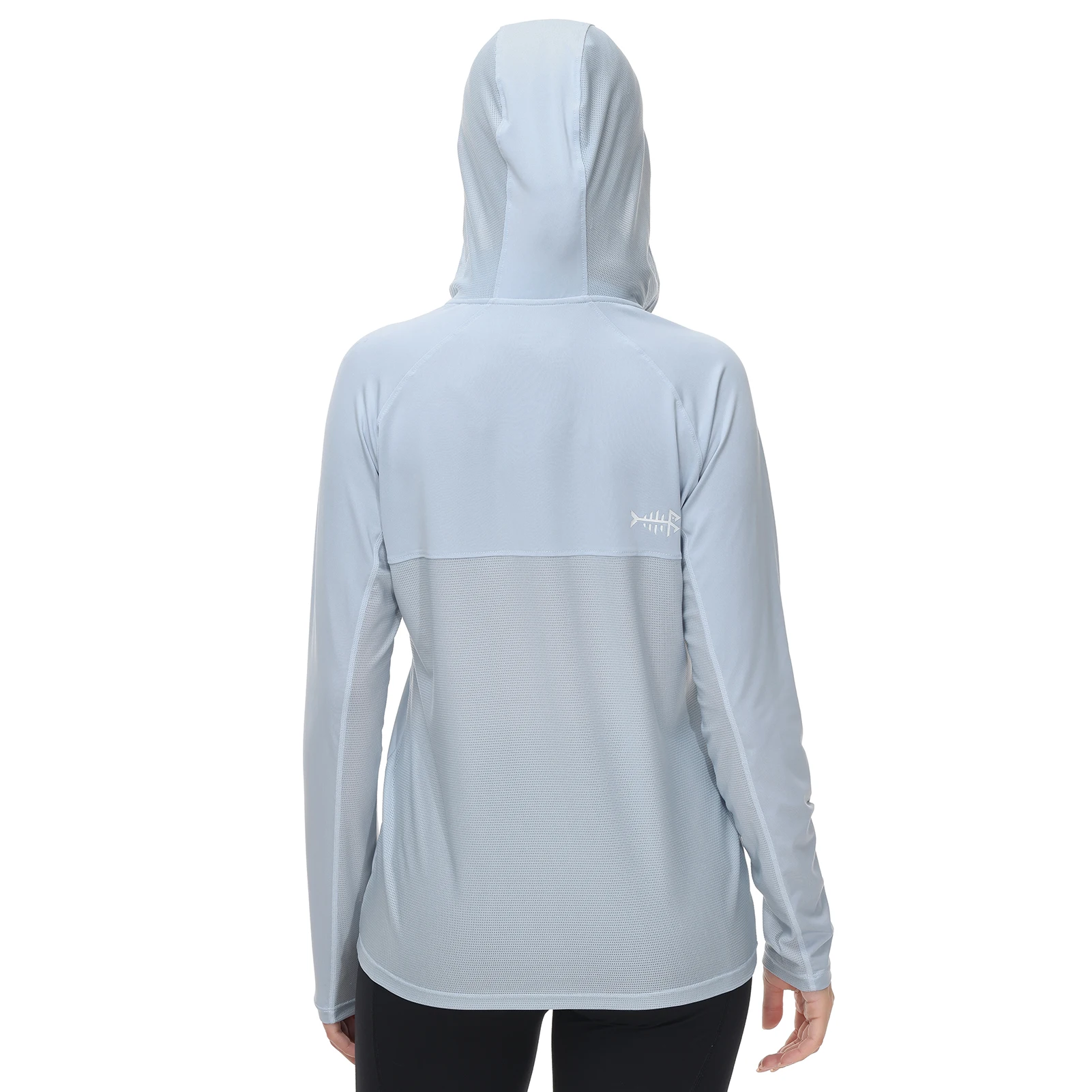Bassdash Women&rsquo;s UPF 50+ Performance Hoodie Long Sleeve Half Zip T-Shirt UV Protection Fishing Hiking Shirt