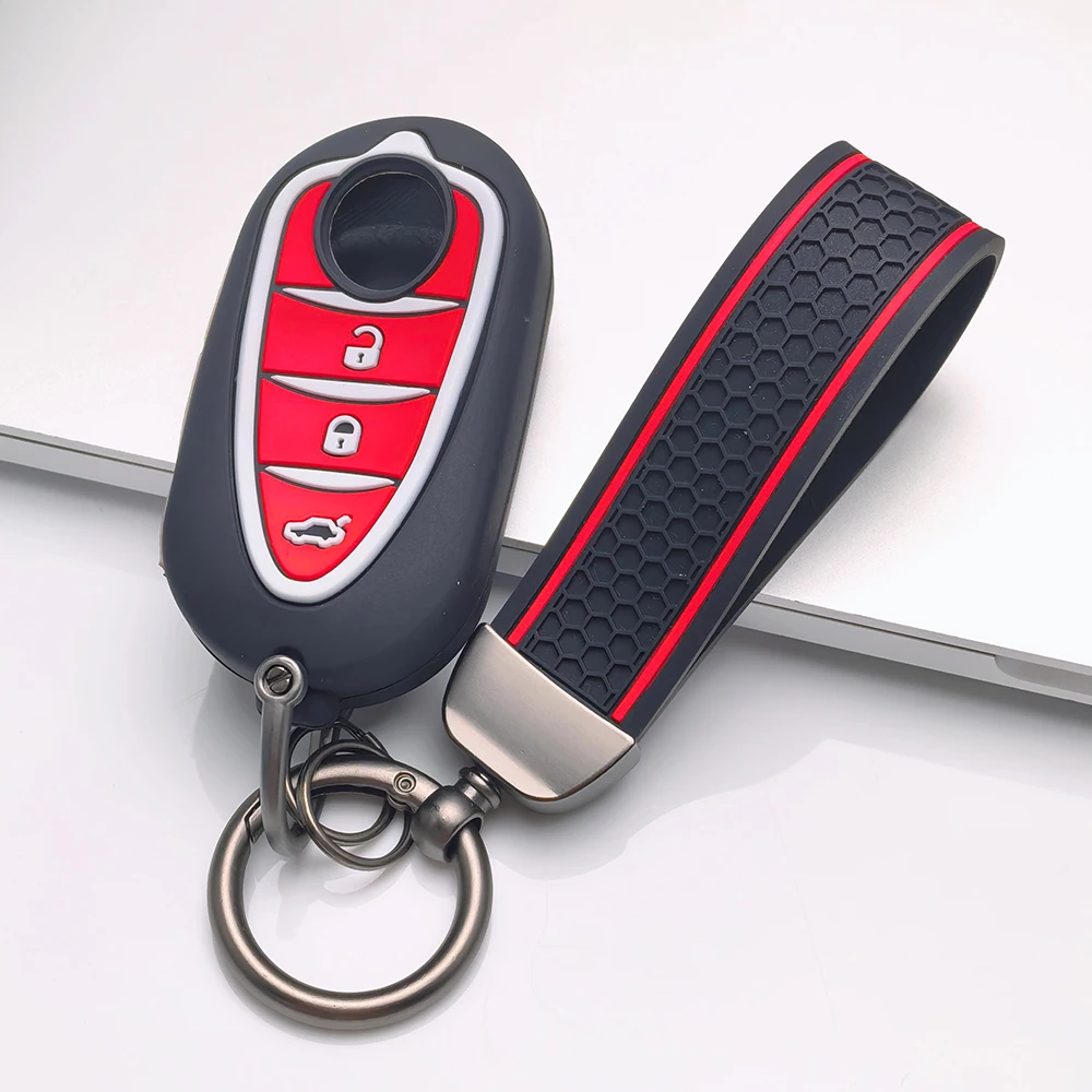 Luxury Car Key Cover - Stylish Protective Accessory