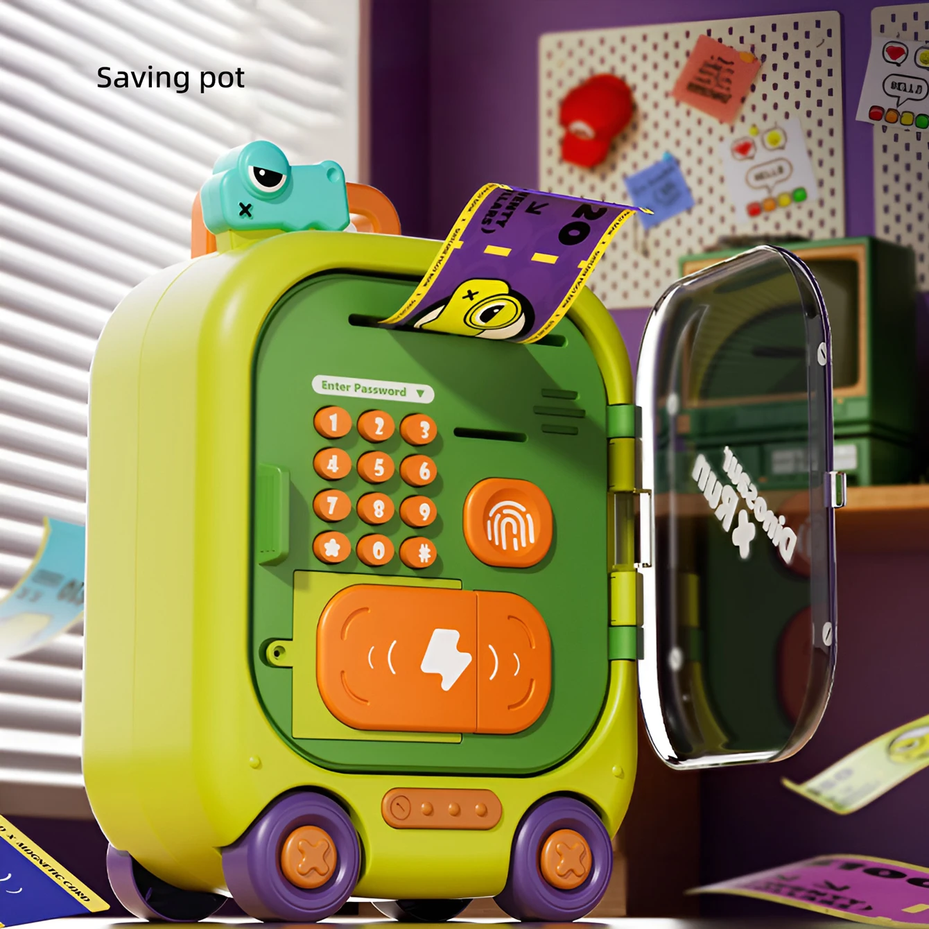 Children's Piggy Bank Multi-functional Password Box Gifts