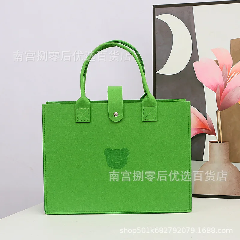Enhanced Thickened Felt Bag - Portable, Durable Handheld Tote