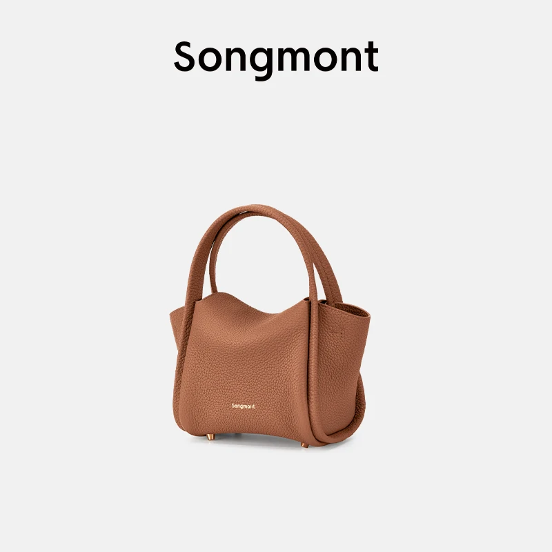 

Songmont, Роскошная Новая цветная серия, дизайнерская Новая женская мини сумка через плечо из натуральной кожи