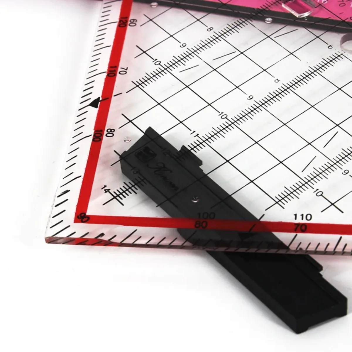 Professional Woodworking Triangle Ruler - 19.99cm & 30.0cm Durable Precision Angle Measuring Tool with Dual-Scale Centimeter