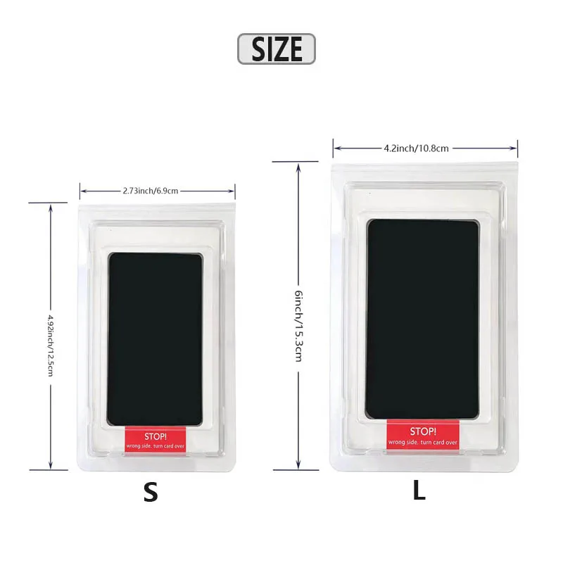 No-Touch Pet Paw Print Ink Pad and Imprint Cards Inkless Non-Toxic Footprint Picture Stamp Keepsake Dog and Cat Accessories