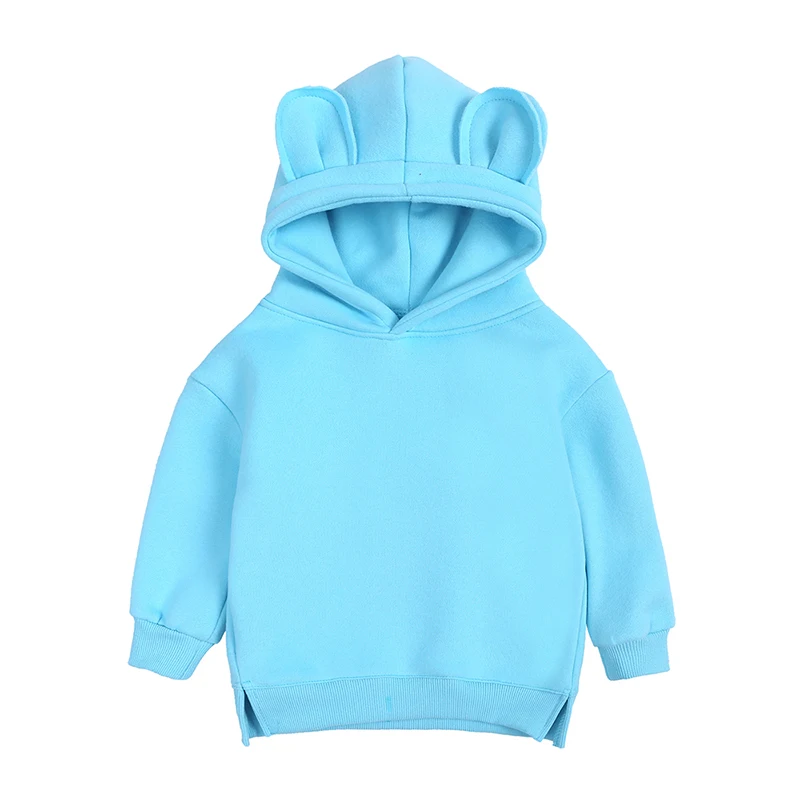 Celeste - Con Capucha - Sudadera cálida manga larga para niños