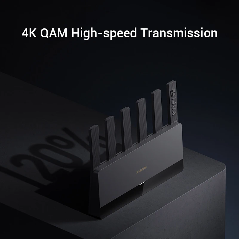 Xiaomi Router BE6500 WiFi 7 2.4GHz 5.0GHz Dual Band WiFi 7 512MB RAM Repeater 2.5G Port 6 Independent Signal Amplifiers Mesh 6
