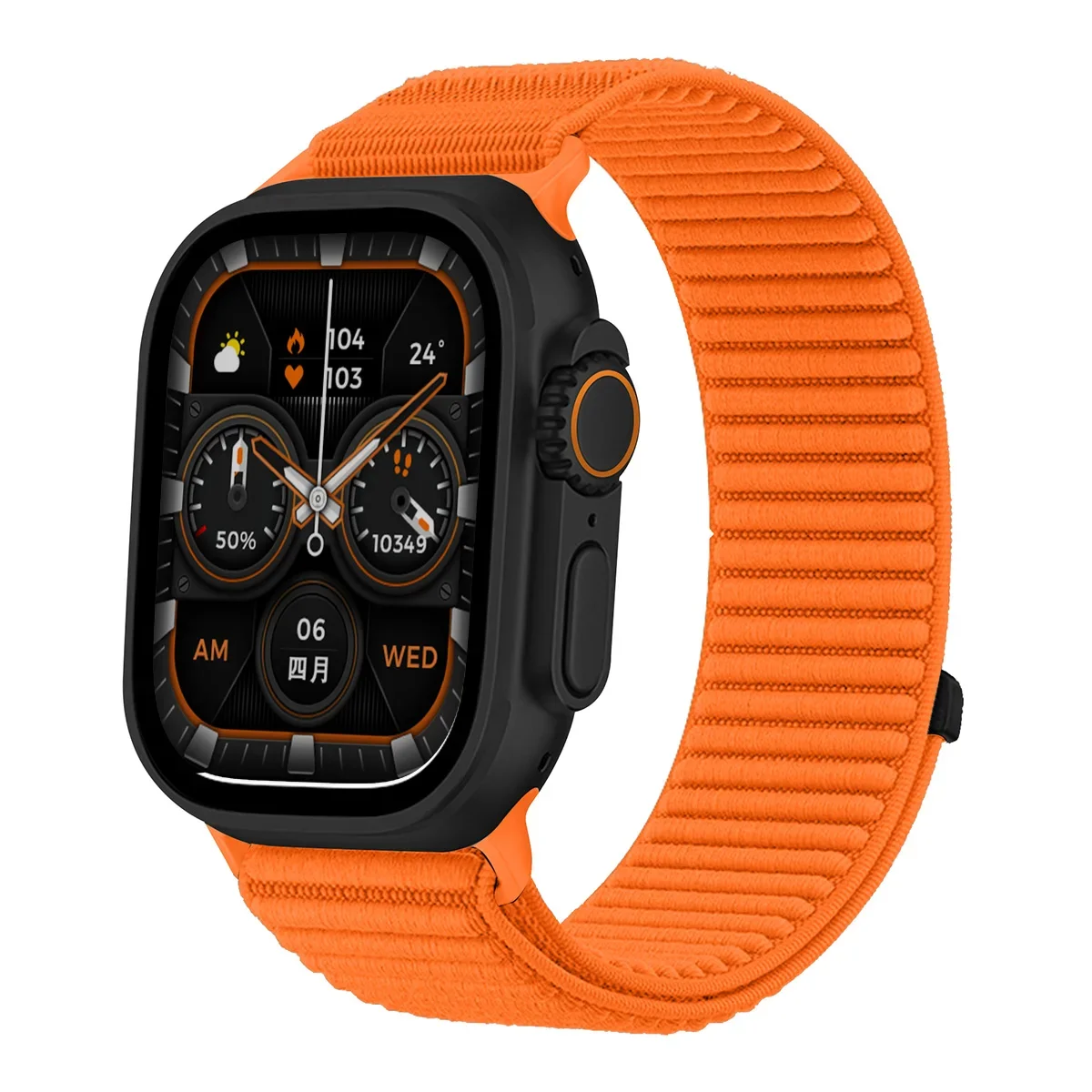 Braided Nylon Sport Strap Bracelet