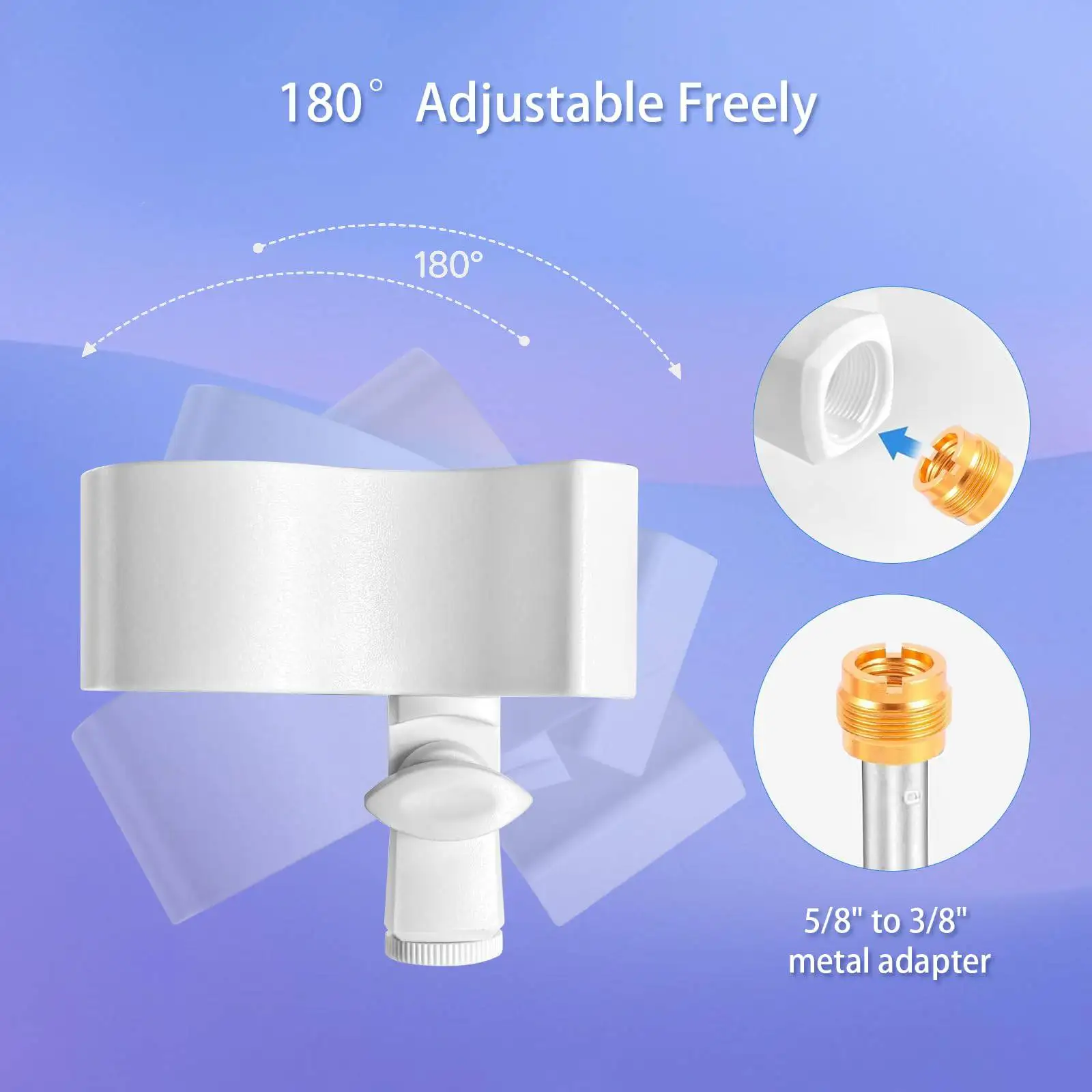 녹음 스튜디오용 조절 가능한 마이크 홀더 클립 콘덴서 마이크 AT2020 AT2035 K669(5/83/8 나사 어댑터 포함)