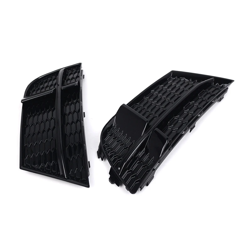 1Pair Fog Light Grille For A3 S3-Ventilation Grille 8V3807681AB Right 8V3807682AB 8V3807682N